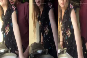 Horny Girl secret sex with bf in college store room thumbnail