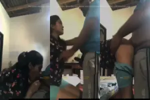 Indian teen girl sucking cock and got fucked with uncle thumbnail